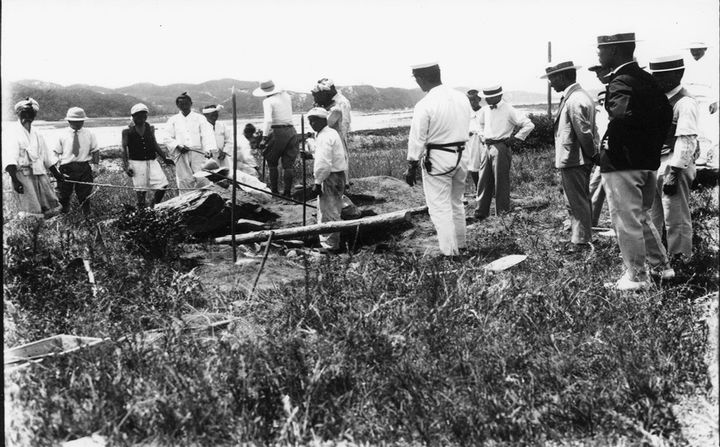 [서울=뉴시스] 강원 춘천 천전리 지석묘 발굴 (사진=국가유산청 제공0 2025.09.04. photo@newsis.com *재판매 및 DB 금지