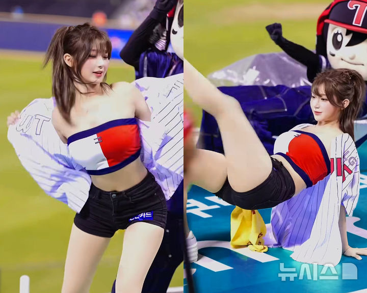 [뉴시스] 치어리더 이주은. (사진=인스타그램 갈무리)