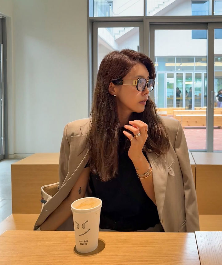 [서울=뉴시스] 배우 채정안. (사진=채정안 인스타그램 캡처) 2025.09.04. photo@newsis.com *재판매 및 DB 금지