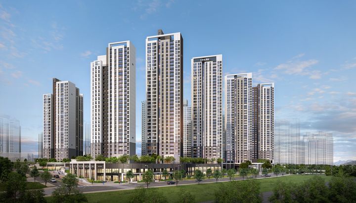 천안 아이파크시티 2단지 투시도. (사진=HDC현대산업개발 제공) *재판매 및 DB 금지