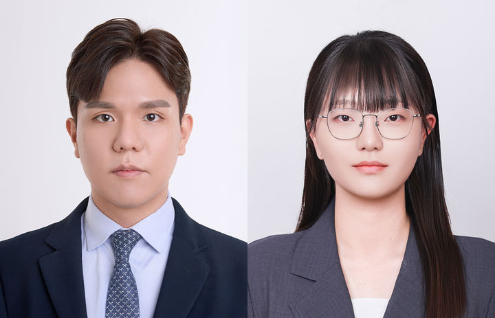 [서울=뉴시스] 동국대 화공생물공학과 박진우 교수(왼쪽), 오세빈 석사과정생. (사진=동국대 제공) 2025.09.05. photo@newsis.com *재판매 및 DB 금지