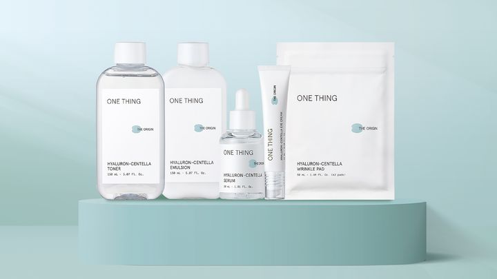 애경산업 '원씽(ONE THING)'이 이마트와 출시한 '디오리진 히알루론 병풀 라인'.(사진=애경산업 제공) *재판매 및 DB 금지