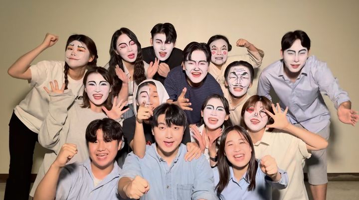 [천안·아산=뉴시스] 호서대학교 연극트랙 학생들.(사진=호서대학교 제공) 2025.09.05. photo@newsis.com *재판매 및 DB 금지