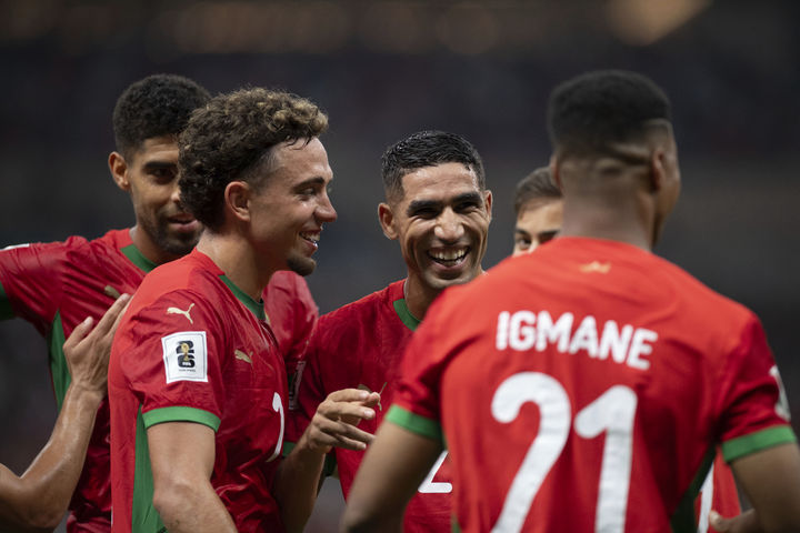 [라바트=AP/뉴시스] 모로코 축구 국가대표팀. 2025.09.05.