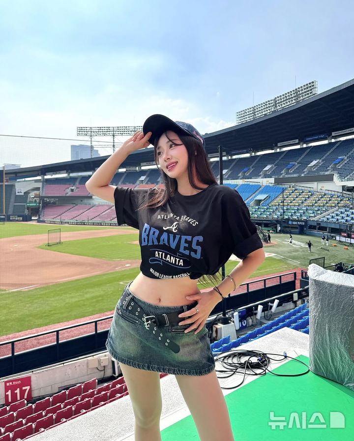 [뉴시스] 치어리더 우수한. (사진=인스타그램)