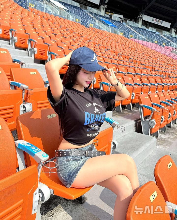 [뉴시스] 치어리더 우수한. (사진=인스타그램)