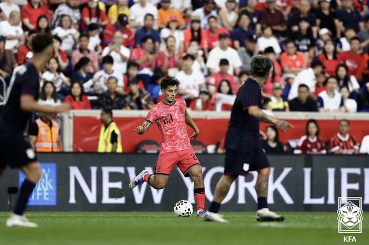 [서울=뉴시스] 한국 축구 대표팀의 옌스 카스트로프. (사진=대한축구협회 제공) *재판매 및 DB 금지