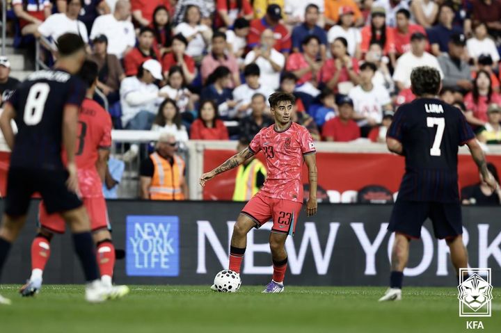 [서울=뉴시스] 한국 축구 대표팀의 옌스 카스트로프. (사진=대한축구협회 제공)  *재판매 및 DB 금지