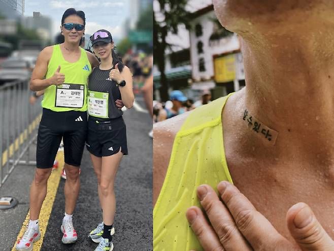 암 수술 76일만에 달린 진태현 "내 인생 가장 멋진 레이스"