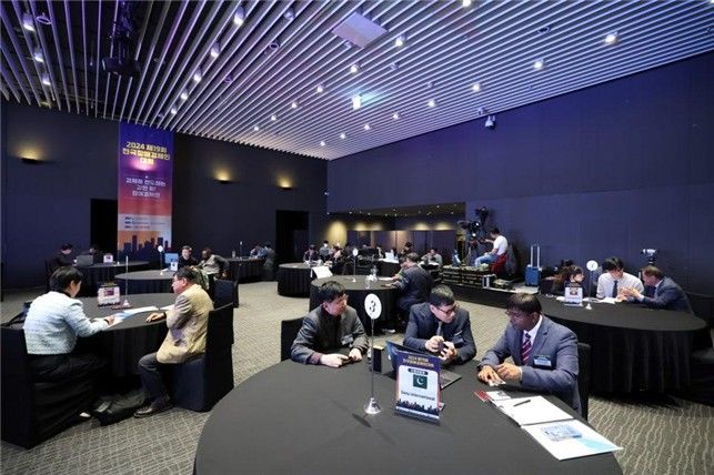 [서울=뉴시스] 지난해 열린 제19회 장애경제인대회 수출상담회. (사진=장애인기업종합지원센터 제공) 2025.11.12. photo@newsis.com *재판매 및 DB 금지