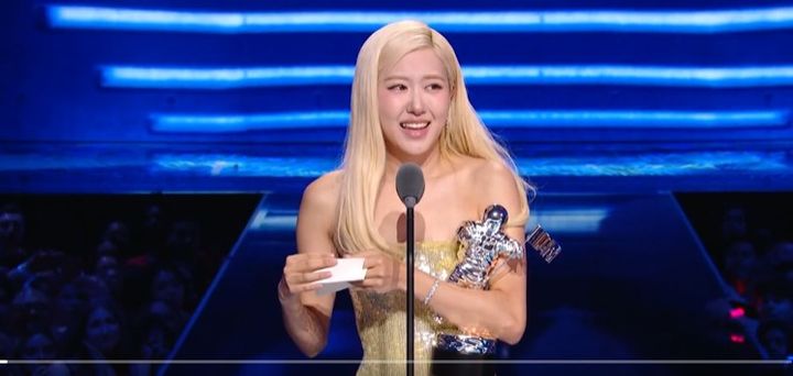 [서울=뉴시스] 로제. (사진 = MTV 엑스 캡처) 2025.09.08. photo@newsis.com *재판매 및 DB 금지