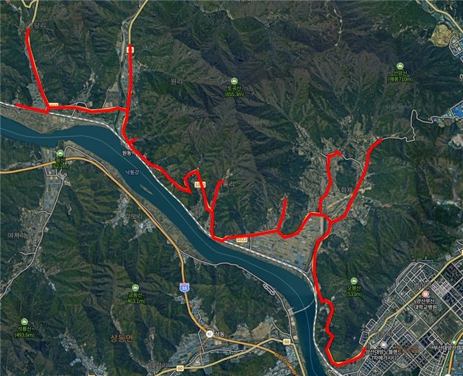 [양산=뉴시스] 원동지구 지방상수도 매설공사 준공도. (사진=양산시 제공) 2025.09.08. photo@newsis.com *재판매 및 DB 금지