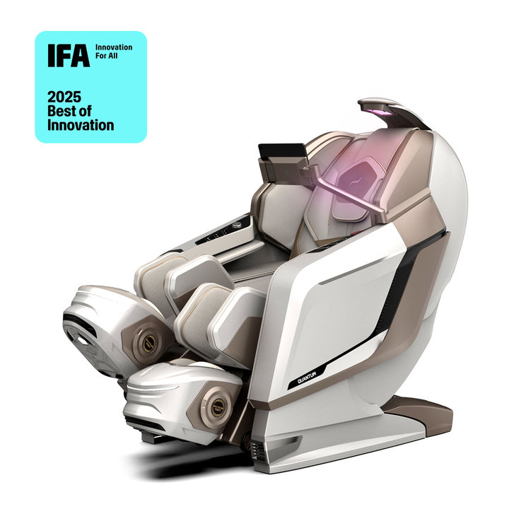 [서울=뉴시스] 바디프랜드는 자사 최초로 사용자와의 음성대화가 가능한 헬스케어로봇 제품 '퀀텀 AI뷰티캡슐'로 IFA 혁신상을 수상했다고 8일 밝혔다. (사진=바디프랜드 제공) 2025.09.08. photo@newsis.com *재판매 및 DB 금지