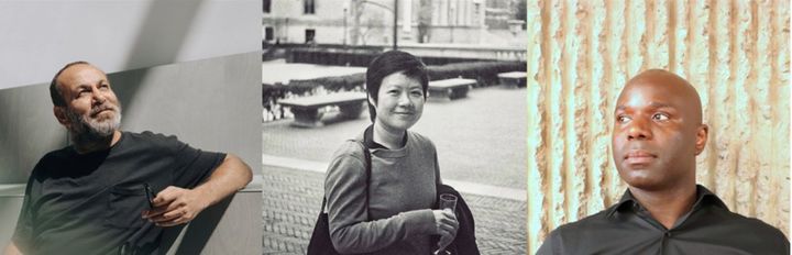 2025 SeMA-하나 미디어 아트상 수상자 히와 케이, 아노차 수위차콘퐁, 어니스트 A. 브라이언트 3세. 사진=서울시립미술관 제공. *재판매 및 DB 금지