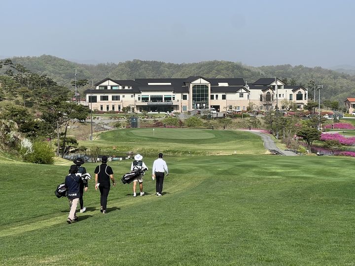 [서울=뉴시스] 다음 달 1일부터 나흘간 KPGA 투어 경북오픈이 개최되는 한맥컨트리클럽(파72). (사진=KPGA 제공) 2025.09.08. *재판매 및 DB 금지