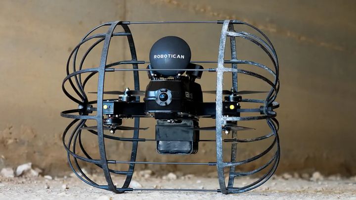 [뉴시스] 이스라엘 방산업체 로보티칸이 무장형 AI 하이브리드 드론 '루스터'를 공개했다. (사진 = 로보티칸 캡처) 2025.09.08. *재판매 및 DB 금지