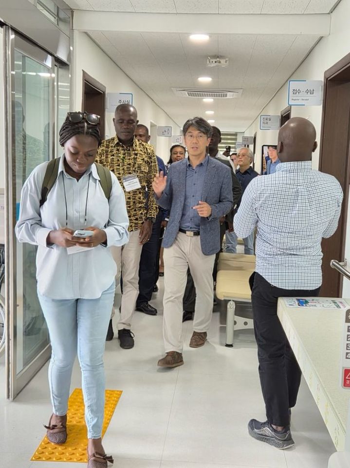 가나 고위급 공무원 방문&nbsp; 모습. *재판매 및 DB 금지