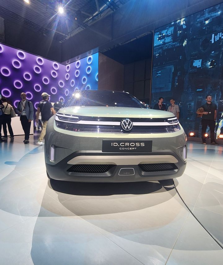 [뮌헨(독일)=뉴시스] 폭스바겐이 독일 뮌헨에서 열린 IAA 모빌리티 2025에서 선보인 ID.크로스 콘셉트. (사진=이창훈 기자) *재판매 및 DB 금지