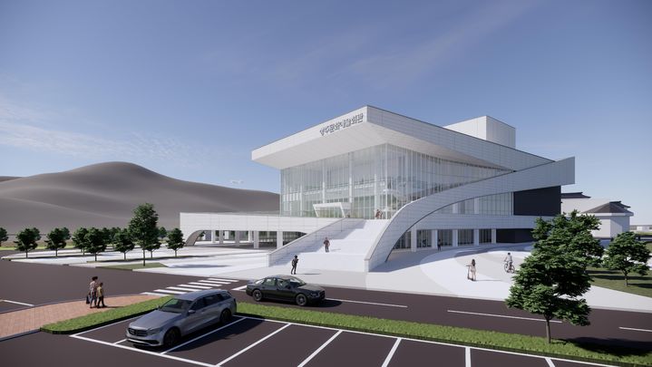 [상주=뉴시스] 문화예술회관 조감도. (사진=상주시 제공) 2025.09.09 photo@newsis.com *재판매 및 DB 금지