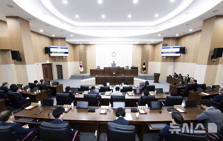 [김포=뉴시스] 경기 김포시의회 본회의. (사진=뉴시스 DB). photo@newsis.com 