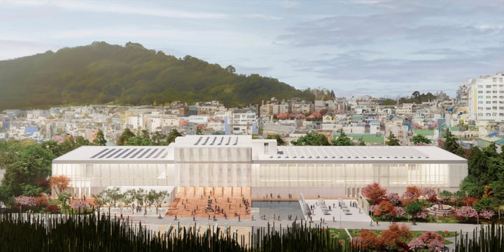 [진주=뉴시스]국립진주박물관 건립예정 조감도.(사진=진주시 제공).2025.09.09.photo@newsis.com *재판매 및 DB 금지