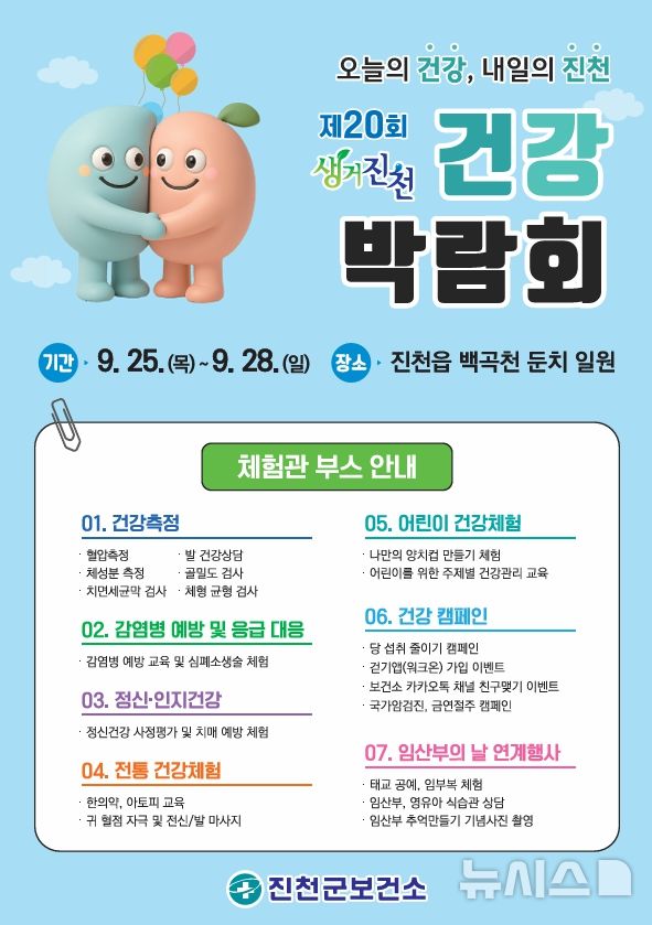 [진천소식]농촌 왕진버스 운영…주민 300명 의료 서비스 등