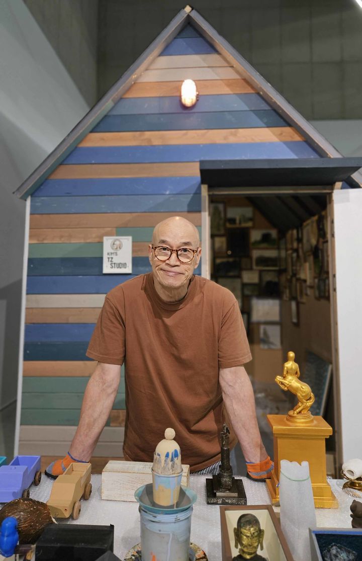 작가 김을. 사진=사비나미술관 제공 *재판매 및 DB 금지