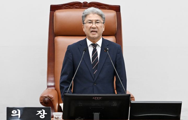 [제주=뉴시스] 이상봉 제주도의회 의장. (사진=뉴시스 DB). photo@newsis.com *재판매 및 DB 금지