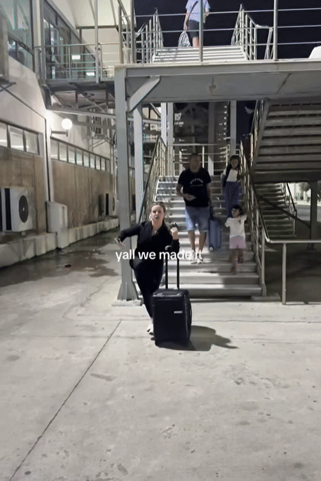 [뉴시스]그녀는 튀니스에서 원래 목적지 니스로 도착했다. (사진=뉴욕포스트) 2025.9.8 *재판매 및 DB 금지