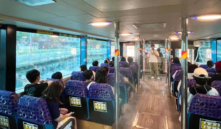 [대전=뉴시스] 철도공단이 동해선 철도 볼런투어(Voluntour)를 통해 꿈나무들에게 환경의 중요성을 알리고 다양한 문화 체험기회를 제공했다.(사진=철도공단 제공) *재판매 및 DB 금지