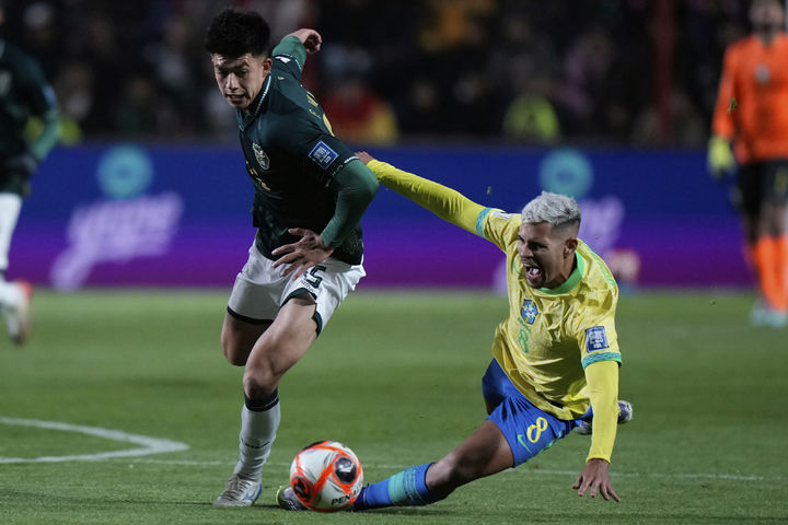 [엘 알토=AP/뉴시스]볼리비아, 월드컵 예선서 브라질 격파 이변. 2025.09.09.