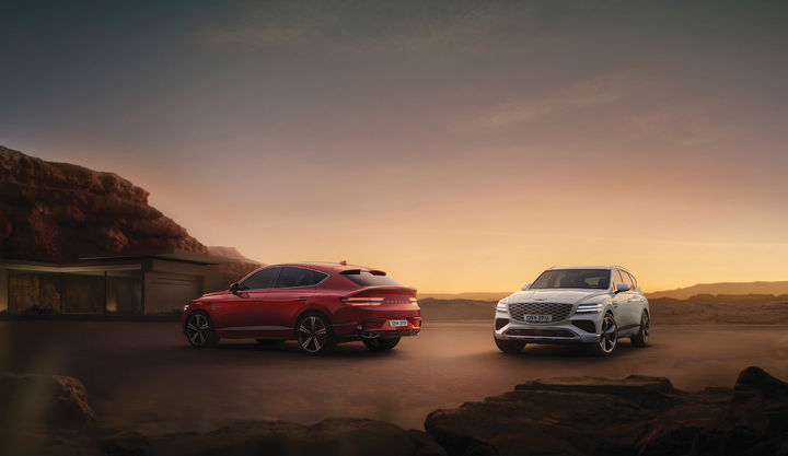 [서울=뉴시스] 제네시스가 브랜드 대표 럭셔리 스포츠실용차(SUV) GV80과 GV80 쿠페의 연식변경 모델을 출시했다고 10일 밝혔다. (사진=제네시스 제공) photo@newsis.com *재판매 및 DB 금지