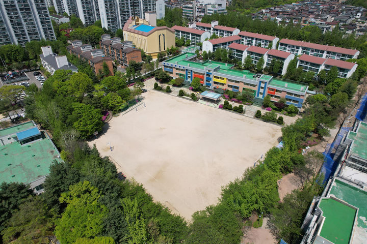 [성남=뉴시스] 경기 분당구 서현동 양영초등학교. (사진=성남시 제공) 2025.09.10. photo@newsis.com *재판매 및 DB 금지