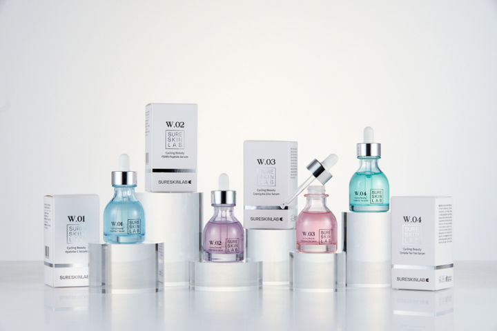 [서울=뉴시스] 수젠텍은 일산 킨텍스에서 개최되는 ‘K-뷰티엑스포 코리아’에 화장품 브랜드 '슈어스킨랩(SureSkinLab)'을 출품한다고 10일 밝혔다. (사진=수젠텍 제공) 2025.09.10. photo@newsis.com *재판매 및 DB 금지