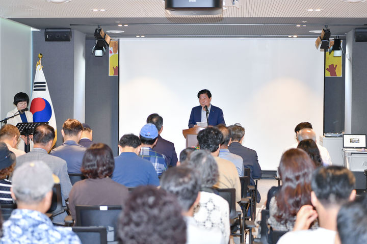 [횡성=뉴시스] 꿈틀어울림센터 활성화 컨설팅 현장 포럼. (사진=횡성군 제공) 2025.09.10. photo@newsis.com *재판매 및 DB 금지