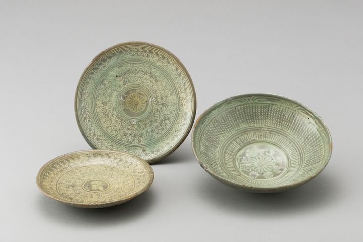 [서울=뉴시스] 마도4호선 수중발굴조사 중 발견된 내섬명 분청사기 (사진=국가유산청 제공) 2025.09.10. photo@newsis.com *재판매 및 DB 금지