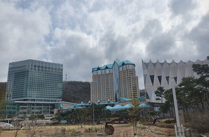 강원랜드 그랜드호텔 전경.(사진=뉴시스) *재판매 및 DB 금지