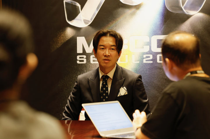 [서울=뉴시스] KMR 최진석 이사. (사진 = 한국콘텐츠진흥원 제공) 2025.09.10. photo@newsis.com *재판매 및 DB 금지