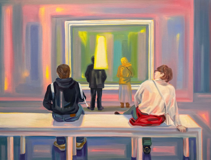 최지원, The Lovers 2025 Oil on canvas 76x101cm *재판매 및 DB 금지