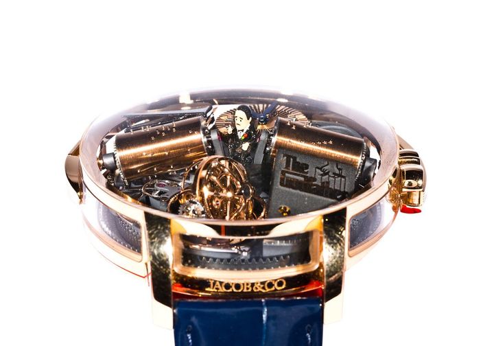 제이콥앤코, Opera Godfather, 18k rose gold and sapphire crystal, 4.9×5.3cm, limited to 88 pieces, 4억 8000만원-7억원 *재판매 및 DB 금지
