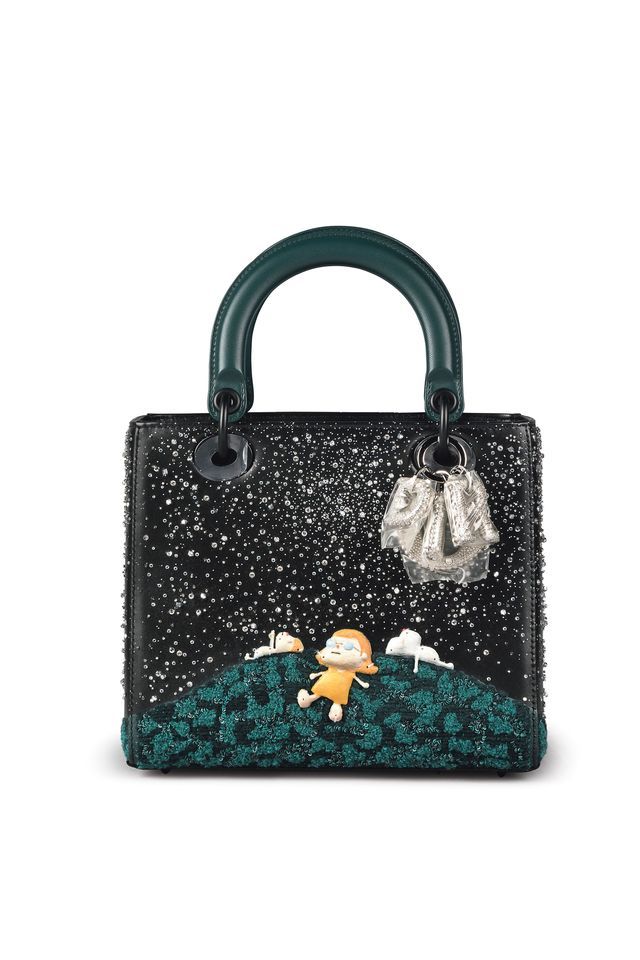 크리스챤 디올×우국원, <Dior Lady Art #9, Medium Lady Dior Bag>, mixed media, 24×20×9.5(d)cm, 2025, 1500만~2500만원 *재판매 및 DB 금지