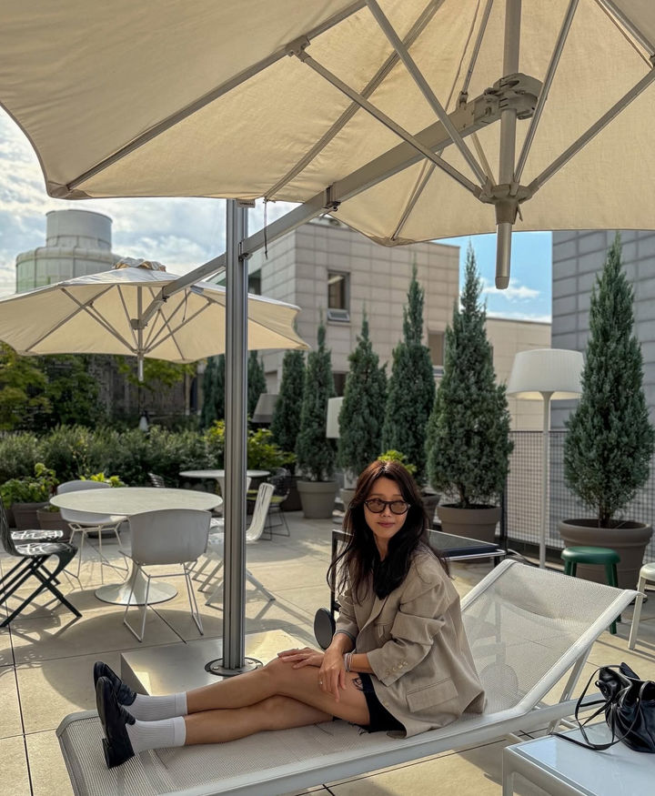 [서울=뉴시스] 배우 채정안. (사진=채정안 인스타그램 캡처) 2025.09.11. photo@newsis.com *재판매 및 DB 금지