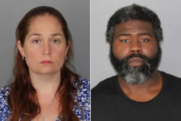 [뉴시스] 납치, 가중폭행, 아동복지법 위반 혐의로 기소된 의붓아버지 브랜든 모슬리(41)와 어머니 브렌다 스펜서(38·여)의 머그샷. (사진=미 뉴저지 캠든 카운티 검찰청) 2025.9.11 *재판매 및 DB 금지