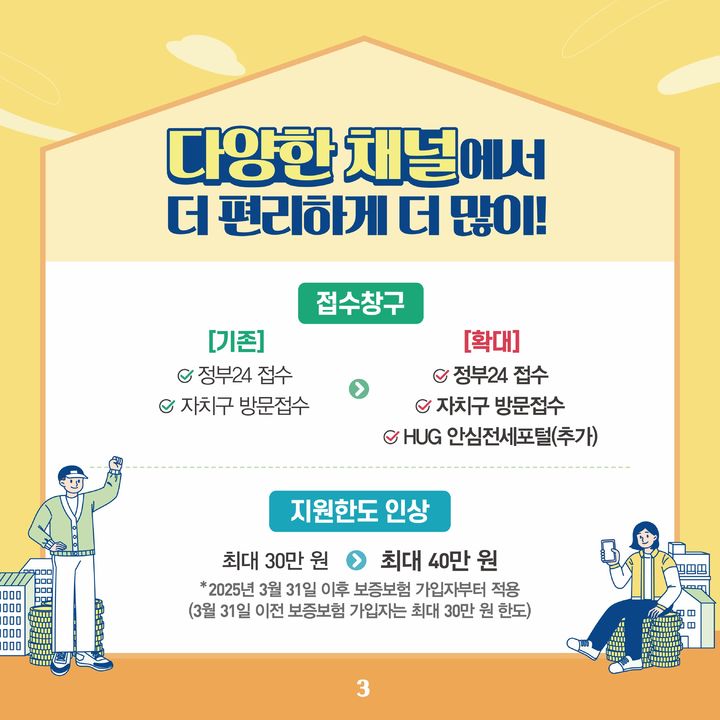 [서울=뉴시스] 중랑구, 전세보증보험 반환보증료 지원으로 전세사기 예방. 2025.09.11. (자료=중랑구 제공) *재판매 및 DB 금지