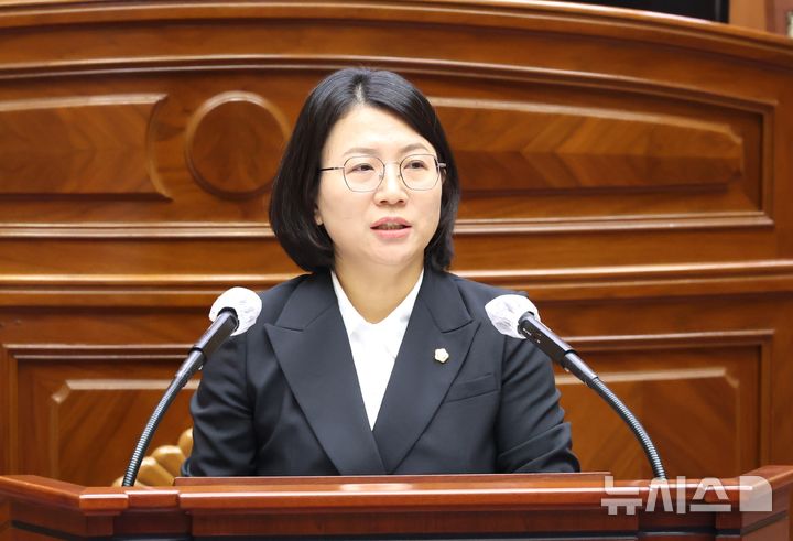 [전주=뉴시스]윤난슬 기자 = 최지은 전주시의원(덕진, 팔복, 송천2동). (사진=전주시의회 제공) photo@newsis.com