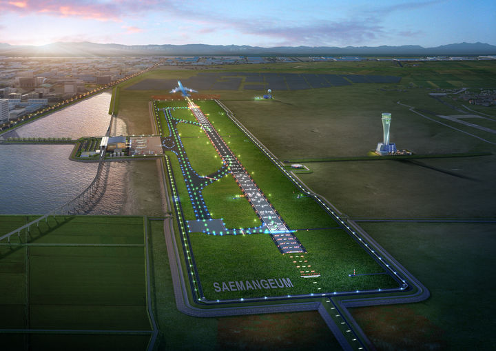 새만금국제공항 조감도 *재판매 및 DB 금지