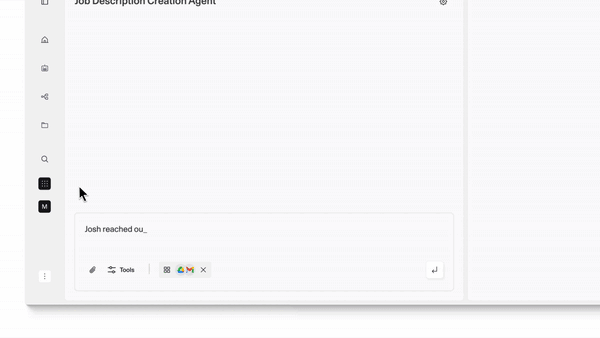 [서울=뉴시스] 기업용 에이전틱 AI 플랫폼 '노스' 구동 예시 (영상=코히어 제공) *재판매 및 DB 금지