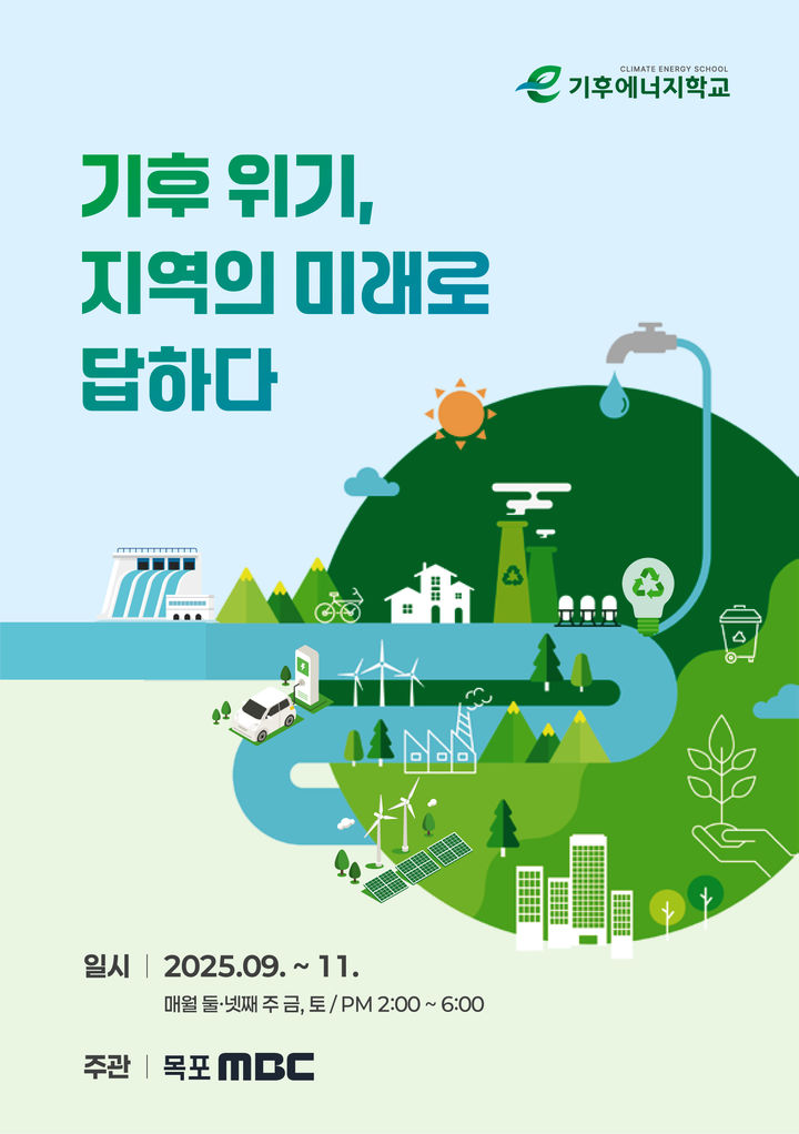 [목포=뉴시스]목포MBC '2025 기후 에너지 학교'. (사진=목포MBC 제공) 2025.09.12. photo@newsis.com *재판매 및 DB 금지