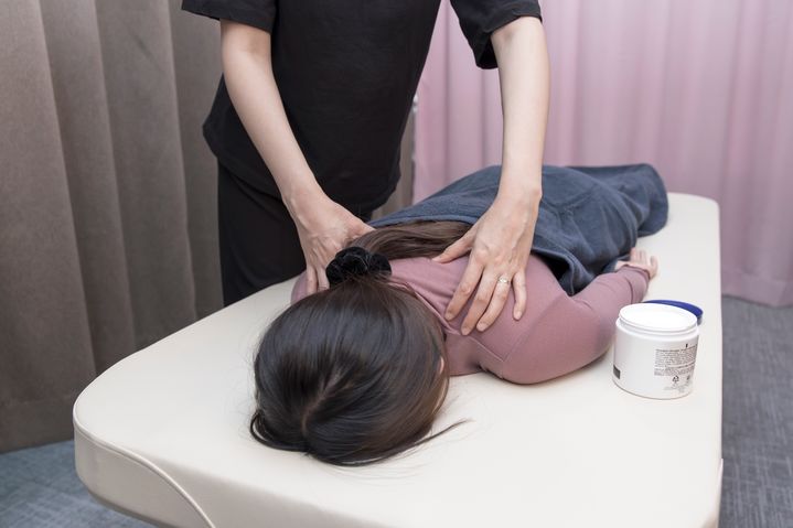 에이피알 헬스케어룸 이용 모습.(사진=에이피알 제공) *재판매 및 DB 금지