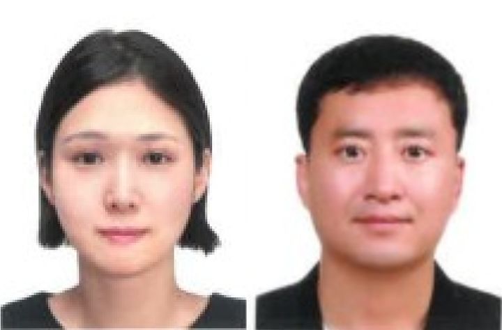 [고창=뉴시스] '제1회 고창 청년상'의 청년기업가 분야 수상자 주지은 씨(왼쪽), 봉사 분야 이동일 씨(오른쪽). *재판매 및 DB 금지